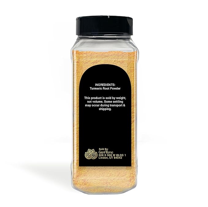 GranAroma Turmeric Powder, 1.1 lb, Earthy Flavor, Versatile Spice, Curries & Soups