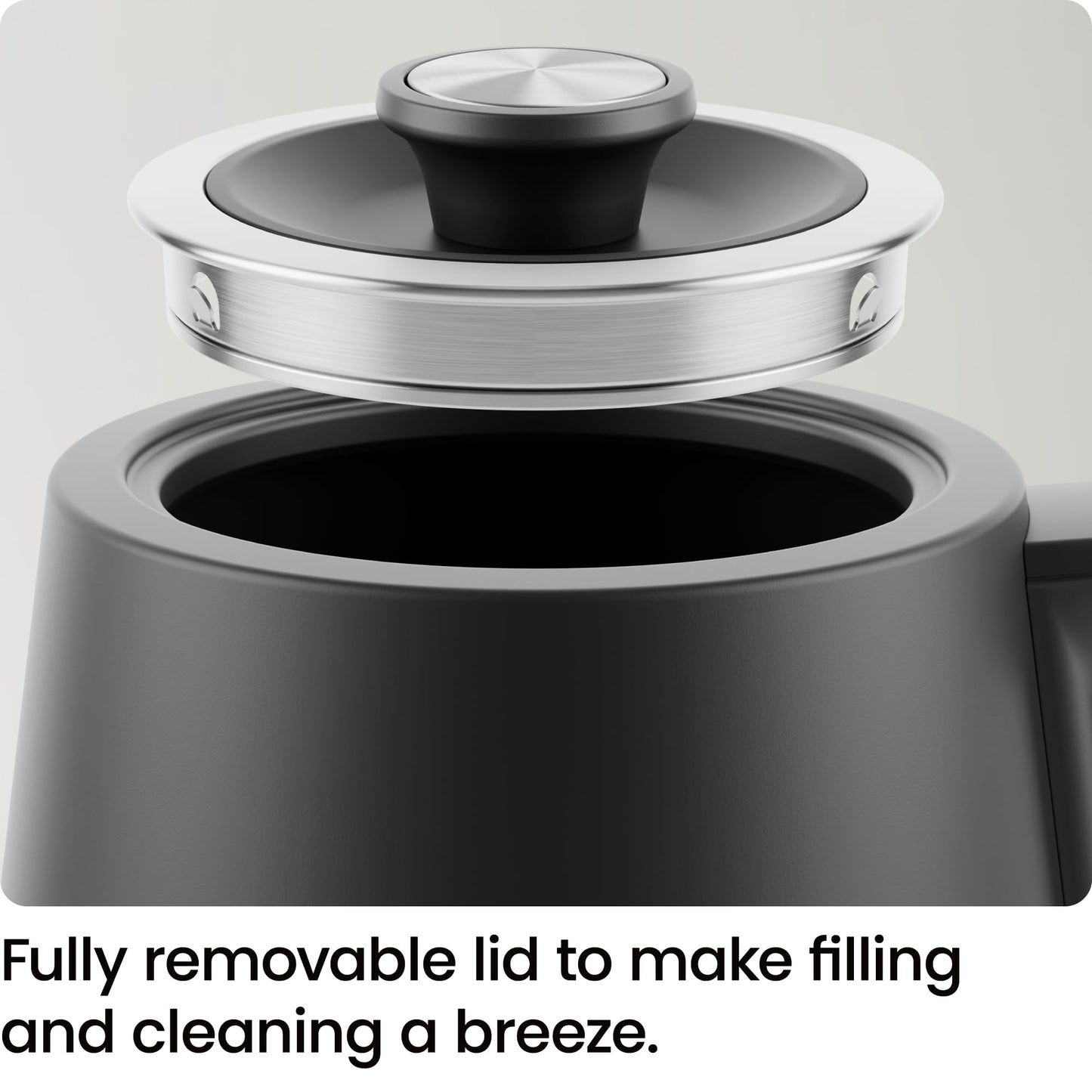 Chefman Gooseneck Electric Kettle, 0.8L Pour Over Tea Kettle for Coffee and Tea, One-Touch