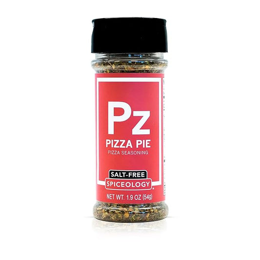 Spiceology – Pizza Pie Salt-Free Seasoning – Italian Herb Spice Blend with Oregano, Garlic, Parsley, and Bell Peppers – Perfect for Pasta, Vegetables, Soups, and Homemade Pizza – 1.9 oz
