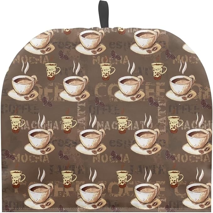 Hudotybom Coffee Tea Cozy for Teapot, Insulated Large Teapot Cover to Keep Warm Tea Kettle Machine Washable Coffee Pot Cloth Covers Kitchen Home Decorations for Housewife Mom