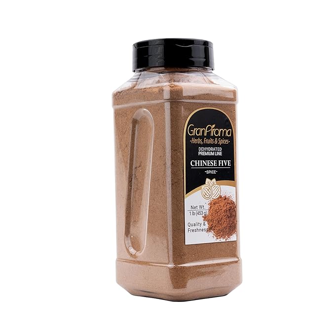 GranAroma Chinese Five Spice, Bold and Aromatic Flavor Profile, Seasoning for Stir-Fries, Roasted Meats, and Soups (1 Pound)