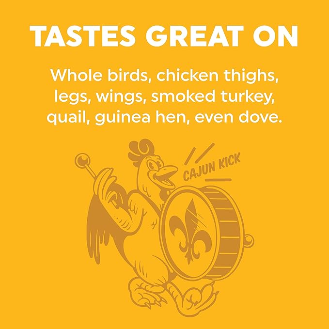 Fire & Smoke Society Chica Licka Bam Bam Chicken Seasoning | BBQ Seasonings and Rubs for Smoking and Grilling | Chicken Wings, Turkey Rub, Poultry Seasoning | Black Pepper, Paprika, Garlic | M 5.1 oz