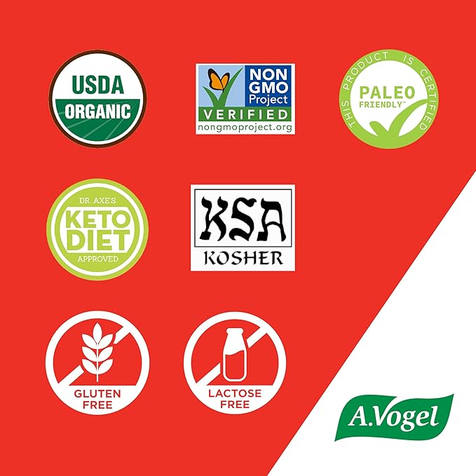 A. Vogel Herbamare Seasoned Spicy Sea Salt - USDA Organic - Seasoning Salt Infused w/ 12 Herbs - 33% Less Sodium - Non-GMO -Gluten Free - Kosher - 8.8 oz