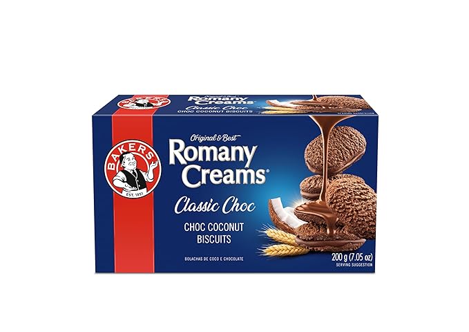 Bakers Romany Creams - Classic Chocolate (200g) - Pack of 4