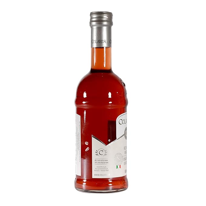 Colavita Red Wine Vinegar, 17 Fl Oz (Pack of 3)