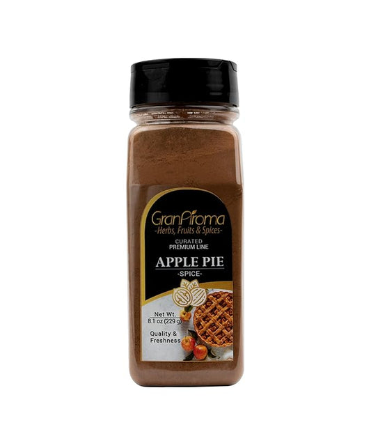 GranAroma Apple Pie Spice Blend, Aromatic & Warm, Flavorful Seasoning Mix, Baking & Cooking (8.1 Ounce)