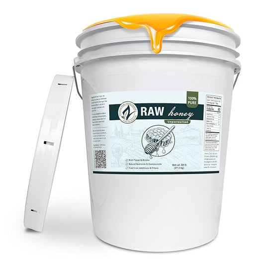 Honey Raw Fresh Air Idaho Grade A Light Amber Honey (60 Pound)