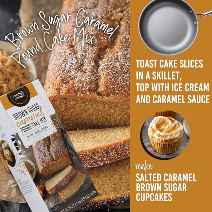 Brown Sugar Caramel Pound Cake Mix