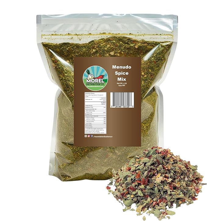 Menudo Spice Mix Seasoning, Premium Mexican Seasoning. Make Authentic Mexican Menudo. 4 oz and 1 lb. (1 LB)
