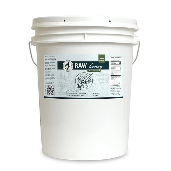 Honey Raw Fresh Air Idaho Grade A Light Amber Honey (60 Pound)
