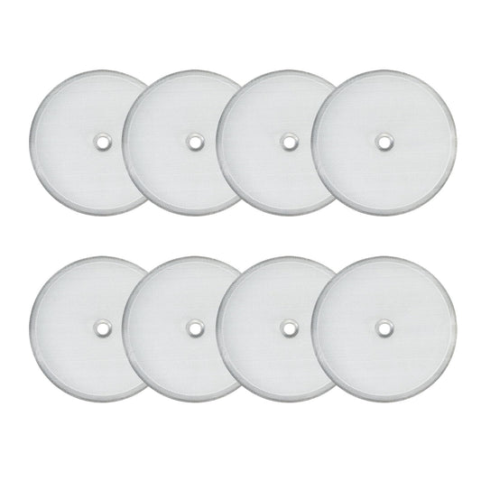 8 Pieces French Press Replacement Filters 3.6 Inch Stainless Steel Mesh, French Press Filters