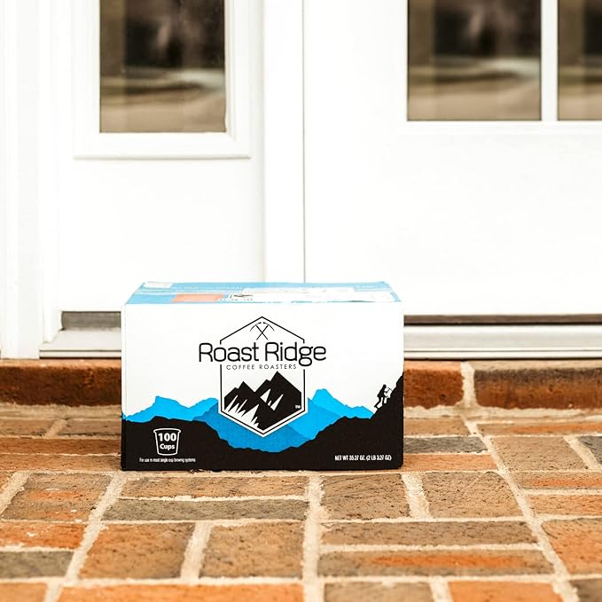 Roast Ridge Single Serve Coffee Pods for Keurig K-cup Brewers, Breakfast Blend, Light Roast, 100 Count