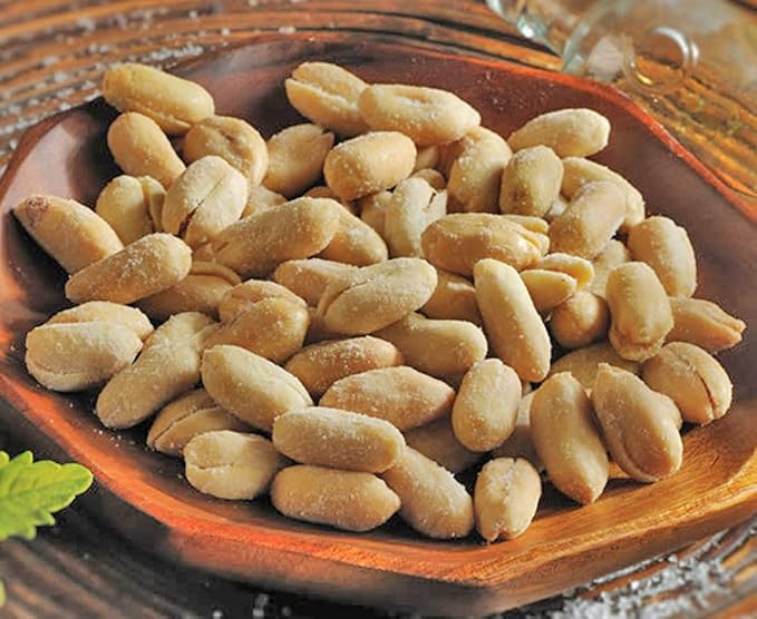 The Peanut Shop of Williamsburg Sea Salt & Vinegar Williamsburg Peanuts, Lightly Salted Handcooked Virginia Peanuts, Gluten-Free - 10.5 Oz Tin