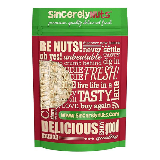 Sincerely Nuts - Raw Cashews Pieces Unsalted | Healthy Snack, Source of Protein | Keto and Paleo Friendly Gourmet Quality Vegan | Organic Cashew Nuts Bulk,3 (LB) Bag