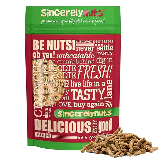 Sincerely Nuts Gourmet Salted Sesame Sticks Snacks, 3lb - Kosher Certified - Crunchy Toasted Sesame Seed Crackers for Trail Mix & Soup