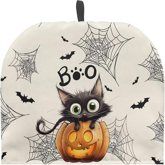 Boo Tea Cozy for Teapot Extra Thick Tea Pot Cozy for Keeping Warm Soft and Scratch Proof Teapot Insulation Cover for All Saints' Day Give to Friend Gifts