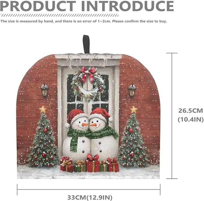 Night Oil Paint Tea Cozy for Teapot Kitchen Kettle Dust Cover Teapot Cover with Handle Dust Cover Teapot Cozy Tea Cosy for Keeping Warm Can Hung and Folded 竊뉰lue竊?"<div>