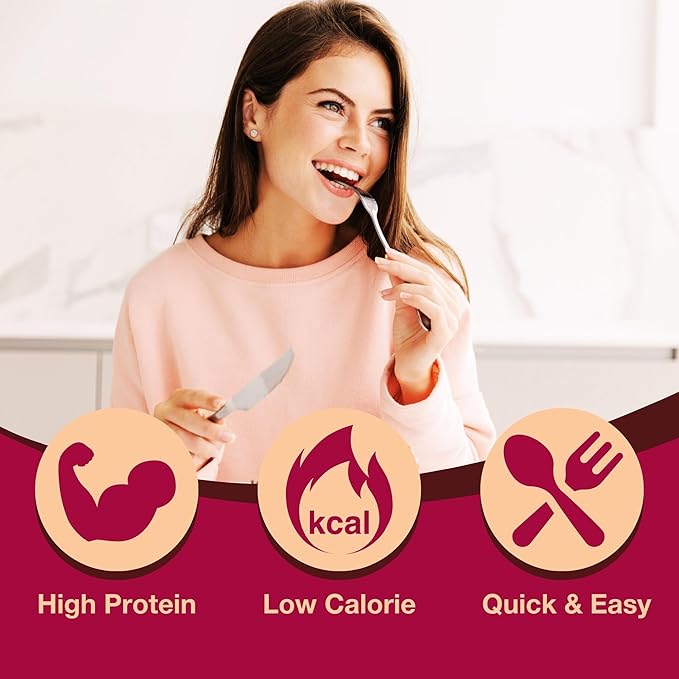 ProtiDIET High Protein Chili Mix - Gluten free, Low Fat, Flavorful Soy Protein Meal, Quick and Easy-to-Prepare Guilt Free Nourishing Meal Mix - 7 Servings Per Box