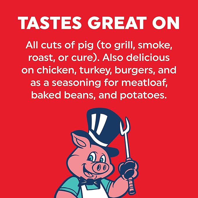 Fire & Smoke Society Mayor of Rub Town BBQ Rub | BBQ Seasoning for Smoking and Grilling Meat | Pulled Pork Ribs, Rib Rub, Dry Rubs and Spices | XL 12.5 oz