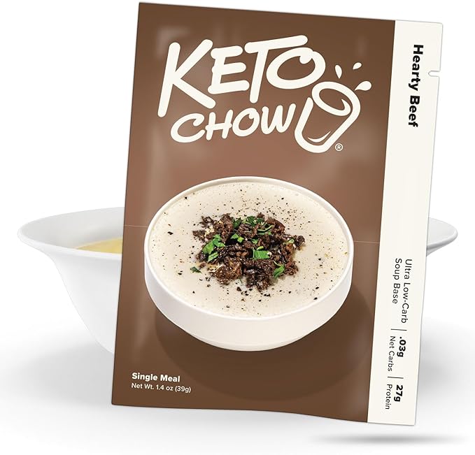 KETO CHOW BEEF SOUP BASE - 1 MEAL PACK