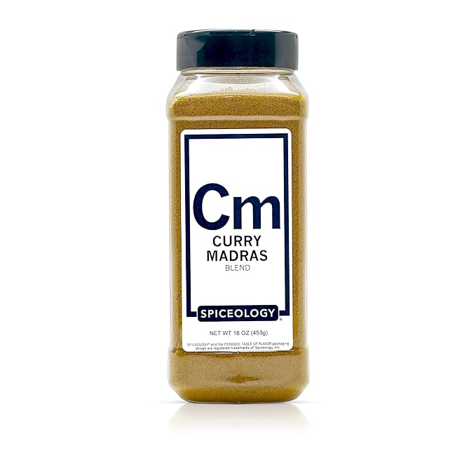 Spiceology - Curry Madras Powder - Indian Curry Seasoning Spice Blend - 16 ounces