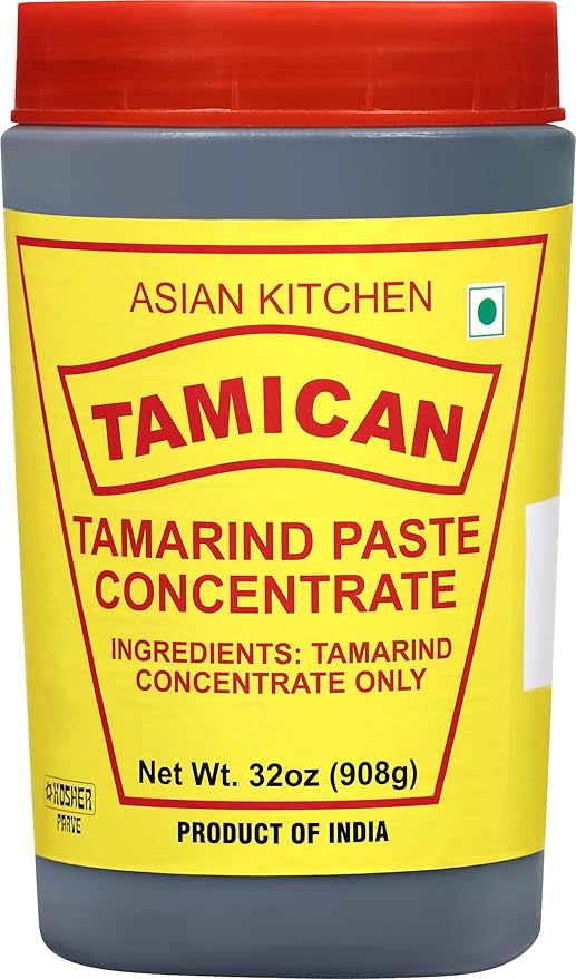 Asian Kitchen Tamarind Concentrate 32oz (2lbs ) 908g (Bulk Value Pack) ~ Gluten Free, No added sugar | All Natural | Vegan | NON-GMO | No Colors | Indian Origin