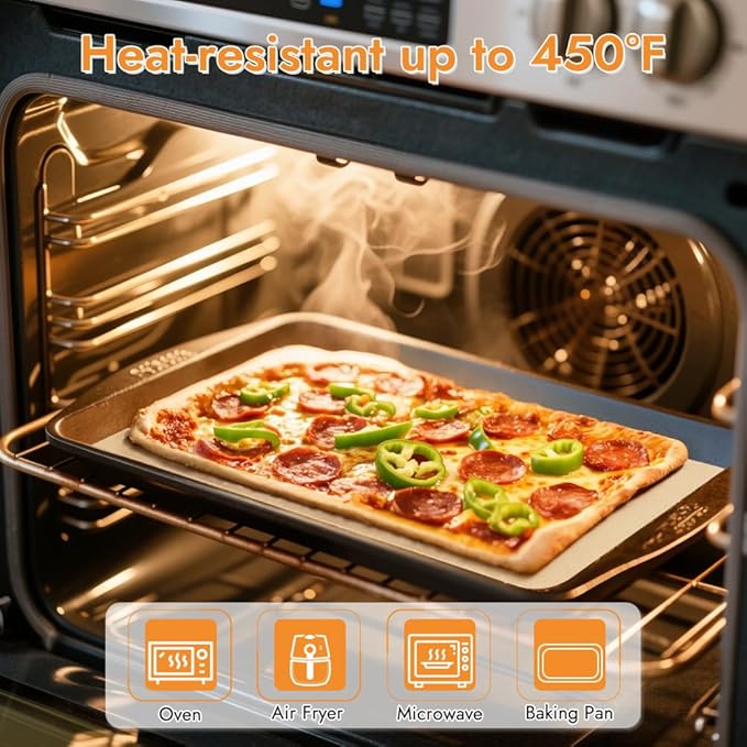 BYKITCHEN 12 x 16 Inch Parchment Paper Sheets, Non-Stick Precut Unbleached Baking Parchment Paper for Oven, Air Fryer, Grilling, Cooking & Steaming Bread Cake Cookie, Fit for Half Sheet Pans (120pcs)