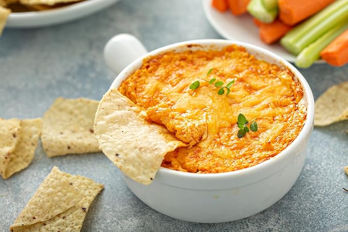 A Blend Above Buffalo Dip Mix, 3 Packs, 1 oz. Each, Makes 16 Ounces, Gluten-Free, No MSG, All Natural, No Preservatives, Vegan Friendly, Keto Friendly, Vegetable Dip, Chip Dip, Low Carb, Easy to Make
