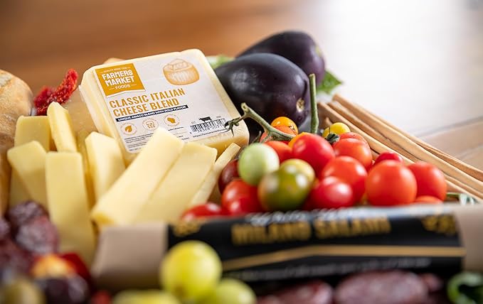 Farmers Market, Gluten Free, Keto, Paleo, Low Sodium, Zero Sugar, Wisconsin Cheese Gift Sets, 1-Pack, Garlic Herb White Cheddar