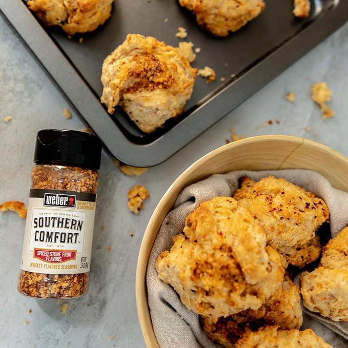 Weber Southern Comfort Whiskey Flavored BBQ Seasoning, 6.5 oz