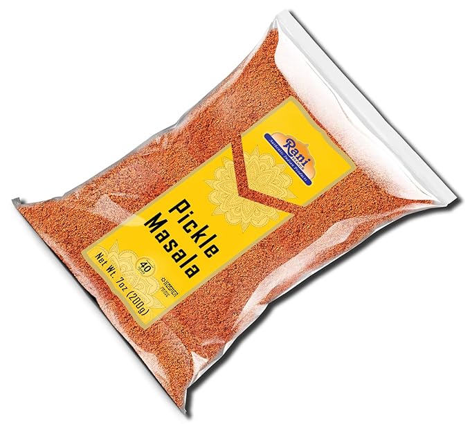 Rani Pickle (Achar) Masala Indian Spice Blend 7oz (200g) ~ All Natural | Vegan | Gluten Friendly | NON-GMO | Kosher | No colors | Indian Origin
