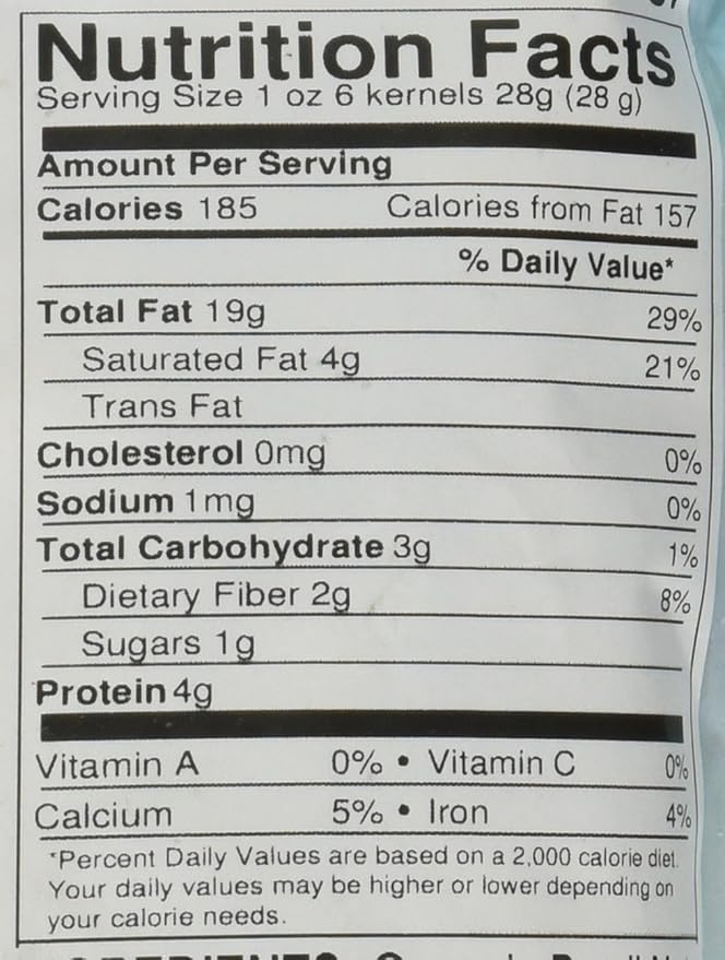 Food to Live - Organic Brazil Nuts, 1 Pound Non-GMO, Raw, Whole, No Shell, Unsalted, Kosher, Vegan, Keto, Paleo Friendly, Bulk, Trail Mix Snack, Good Source of Selenium.