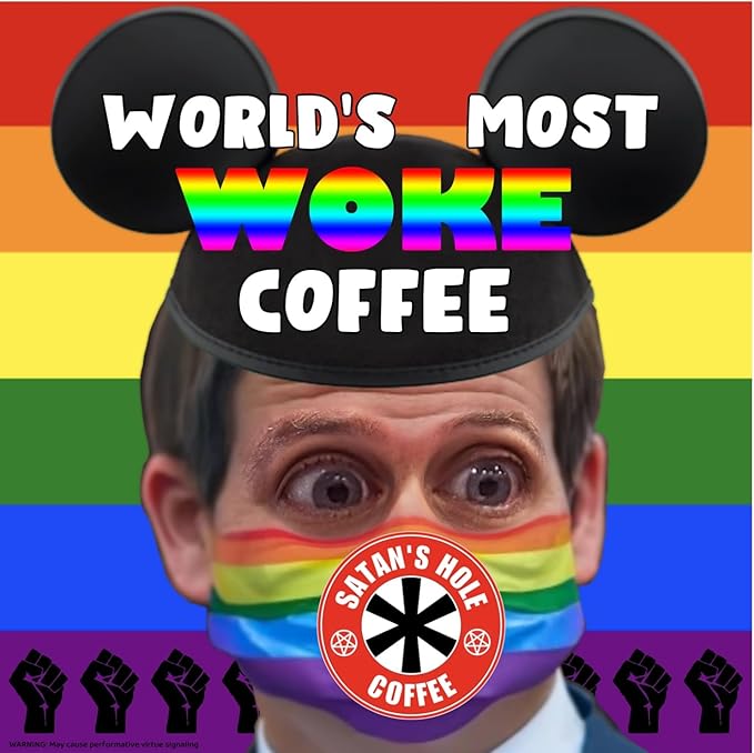 Satan???Hole Beelzebean Dark Roast Coffee, Under-World's BEST Coffee, Fair Trade, Organic, 16 Ounce, Ground for Drip, Devilishly Delicious, Unscrupulously Dark, Wake the Hell up!