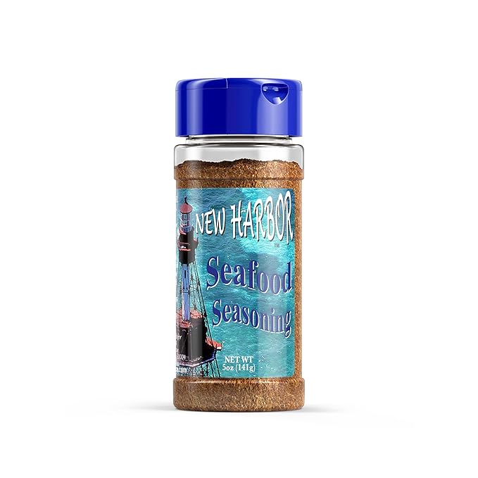 New Harbor Seasoning - Seafood | All Natural Seasoning | Perfect for Seafood Boils | Made in America |