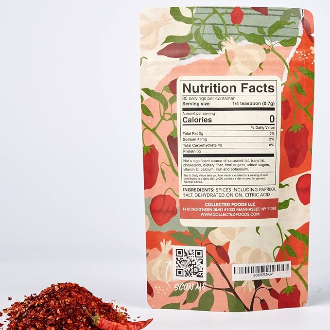 Premium Moroccan Harissa Spice Blend: Authentic Harissa Spice Blend Powder Hand Crafted Harissa Seasoning - Exclusive Small Batch Blend - 2 oz (1 Package)
