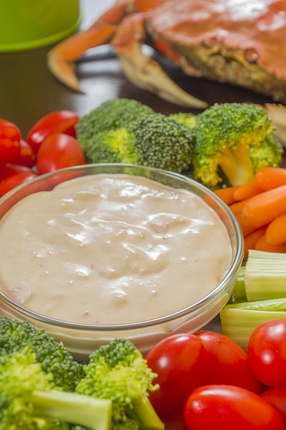 A Blend Above King Crab Dip Mix Mixed Seasonings Packet, 1 oz (3 Pack), Gluten-Free, No MSG, All Natural, No Preservatives, Vegetable Dip, Keto Friendly, Low Carb, Low Sodium, Vegan Friendly, Party Favorite, Chip Dip, Easy to Make