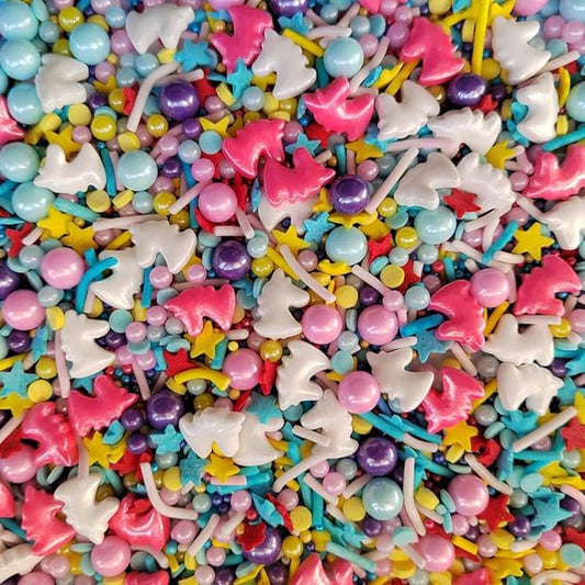 Unicorn Sprinkles - Cake Sprinkles - Edible Sprinkles for Baking - Cupcake and Cake Topper - Sprinkle Mix - 3.35 Ounces (Unicorn)