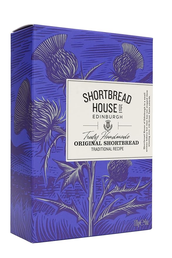 Shortbread House of Edinburgh Truly Handmade Original Recipe Shortbread Fingers, 6oz Box (Pack of 1)