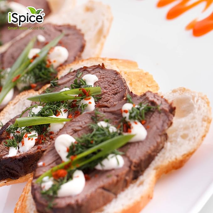 Spice - Salt-Free | Sugar free | 100% Pure Wellness Beef Super Fat Free Spice Blend | All Natural | Ready to use as is | No preparation is necessary at all