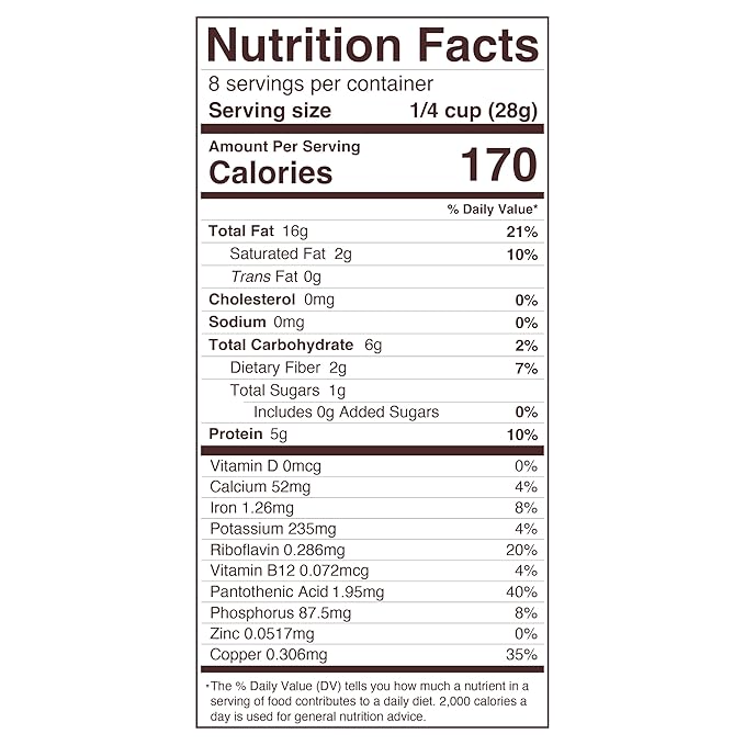 Foods Alive Organic Deluxe Mixed Nuts, 8oz, Kosher Blend of Premium Organic Cashews, Almonds, Walnuts, Pecans, Brazil Nuts