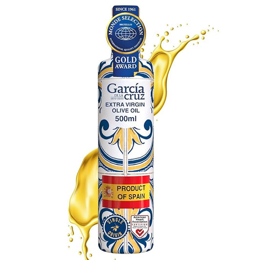 GARCÍA DE LA CRUZ - Organic Extra Virgin Olive Oil, Master Miller Premium Oil, Almond and Tomato