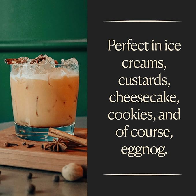 Cook's, Eggnog Flavoring, for Making Eggnog, Baking, Ice Cream, Custard, Cheesecake, and Cookies, 4 oz