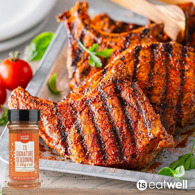 Tastefully Simple TS Signature Seasoning & BBQ Rub, 4.75 oz