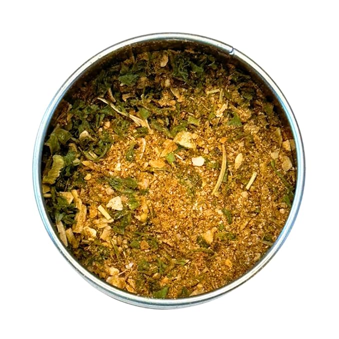 Everything But The Roast Seasoning | Gourmet Seasoning | Artisanal Spice Blend | All Natural | Non GMO | Hand Crafted | Made In USA | 5.0 oz (142g) | Small Batch | Bougie BBQ | Gustus Vitae | Arrives In Gift Tube | #556