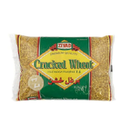 Ziyad Cracked Wheat Bulgur ??Fiber-Rich Whole Grain, Nutty Flavor & Chewy Texture ??Ideal for Tabbouleh, Kibbeh, Curries, Soups & Salads ??Easy 30-Minute Prep, Vegan ??No. 4, 32oz