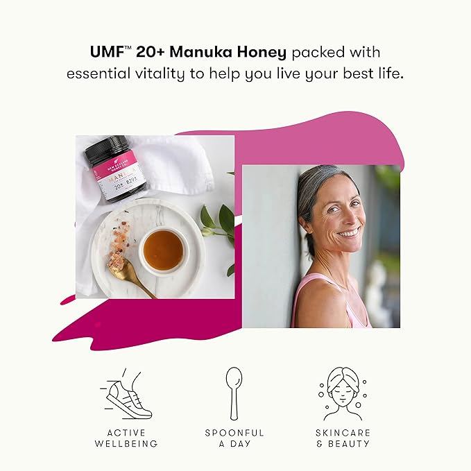New Zealand Honey Co. Raw Manuka Honey UMF 20+ / MGO 829+ | UMF Certified Raw Honey | 8.8oz