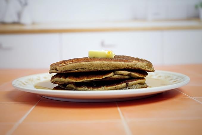 Tricky Cricky Cricket Protein Pancake & Waffle Mix ??USA Handmade Edible Cricket Flour Breakfast Mix ??Real USA Farmed Dried Crickets ??High-Protein, Nut-Free & Soy-Free Fluffy Pancakes ??8 Ounce Bag