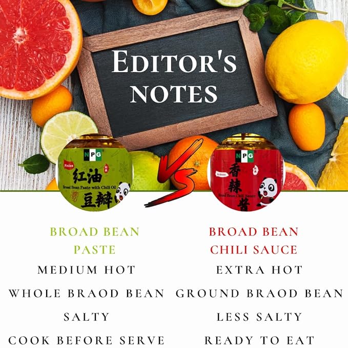 NPG Premium Sichuan Pixian Broad Bean Chili Paste with Red Chili Oil 7 Oz, Salty Fermented Hongyou Doubanjiang, Authentic Ingredient for Hotpots, Mapo Tofu, and Flavorful Sichuan Cuisine