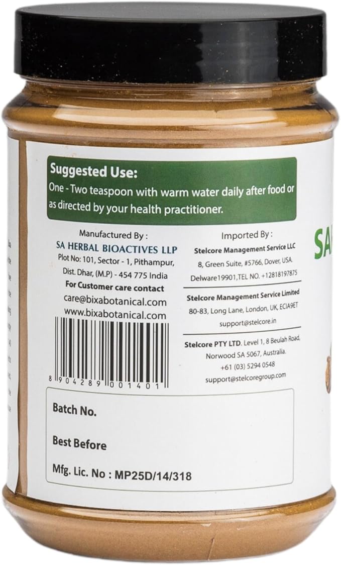 bixa BOTANICAL Sarsaparilla Root Powder | HEMIDESMUS INDICUS | Anantmool | 200 Grams / 7 OZ | Ayurvedic Herbal Supplement | Gluten Free, Non-GMO, Steam Treated, Vegan, 100% Pure.