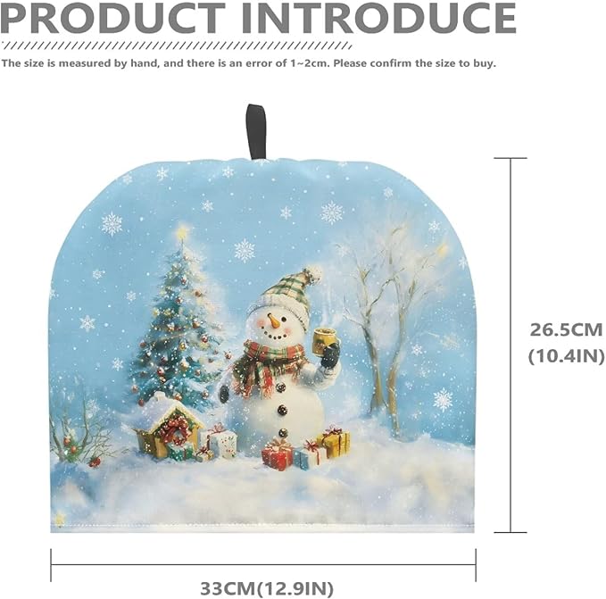 Cute Dogs Tea Cozy for Teapot - Insulated Soft Tea Cozie Covers Small Teapot Warmers for Keeping Warm, Dust Cover, Christmas
